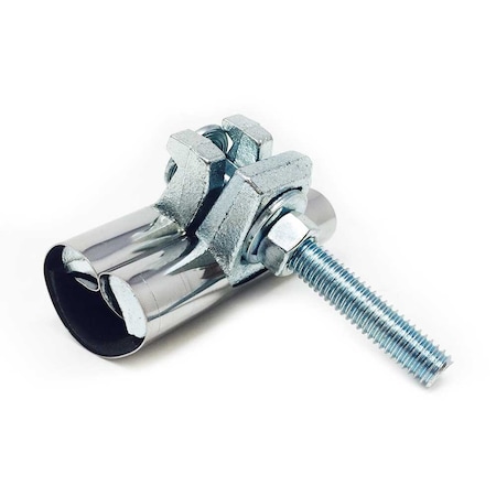 Thrifco Plumbing 3 Inch x 3 Inch Stainless Steel Pipe Repair Clamp, Single Bolt 5244337